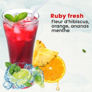Ruby fresh (10 verres)